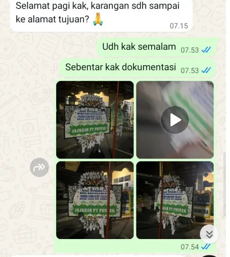 Pengiriman Papan Bunga Selamat Paket Wedding Jakarta