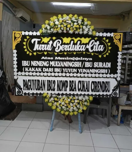 Papan Bunga Duka Paket Wedding Jakarta